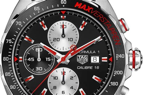 horloge max verstappen|max verstappen tag heuer.